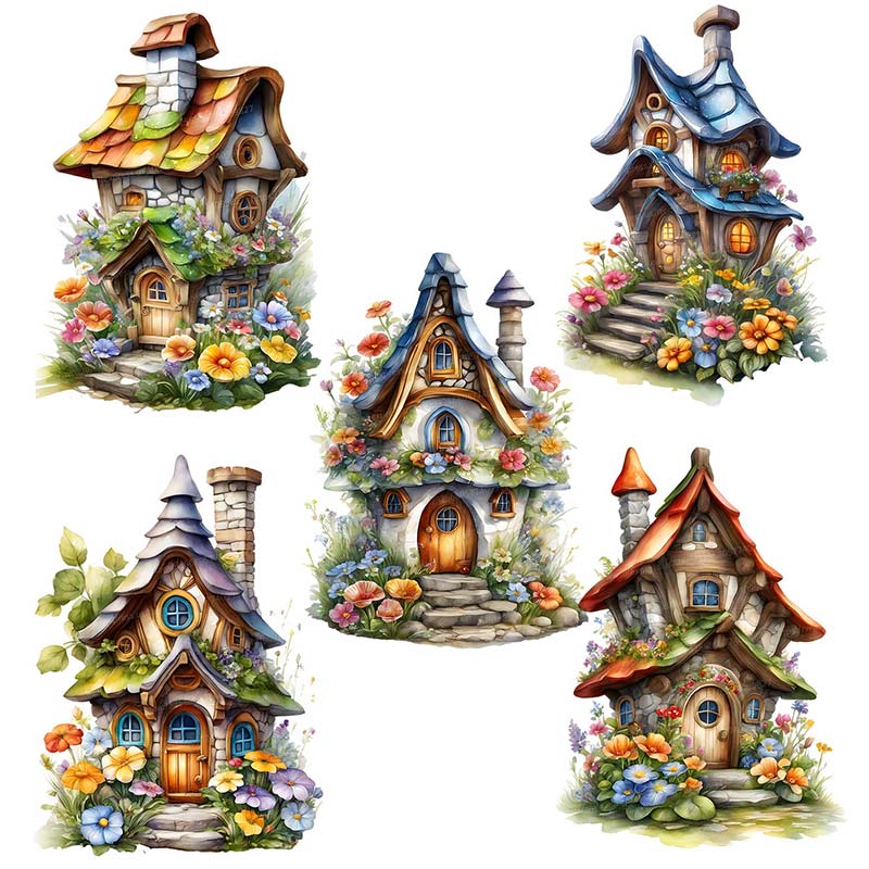 The Dwarf's House Wall Sticker - Pvc Panel Background recension och pris