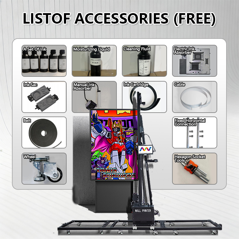 3D Wall Printer Portable UV In - Ceramic Tile Floor recension och pris
